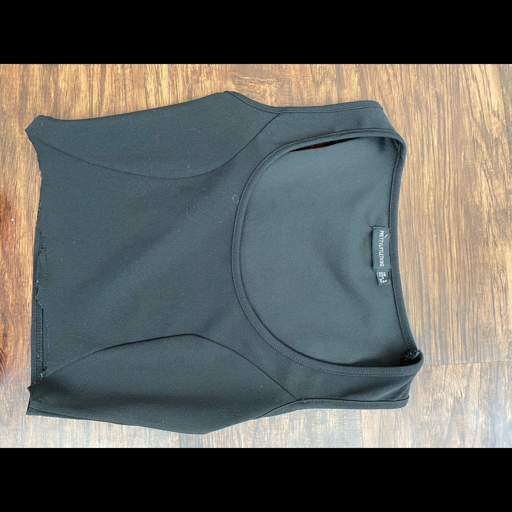 Black Crop Top